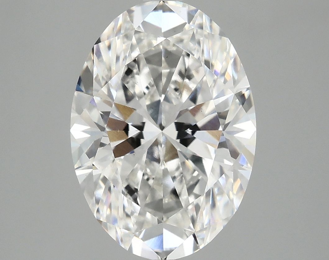 3.94 ct. oval Lab Grown Diamond front image