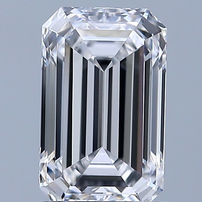 1.34 ct. emerald Lab Grown Diamond front image