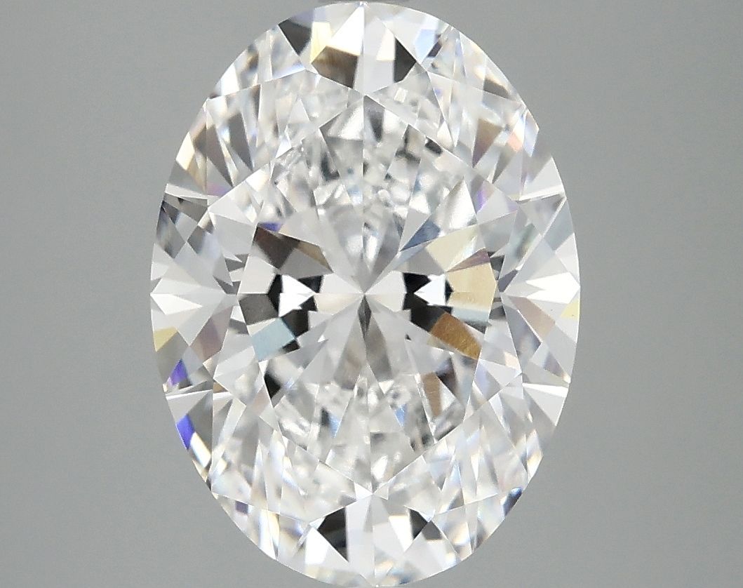 4.09 ct. oval Lab Grown Diamond front image
