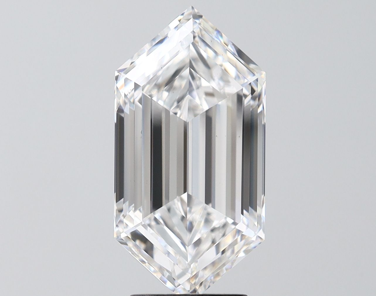 4.08 ct lab-grown Hexagonal Diamond