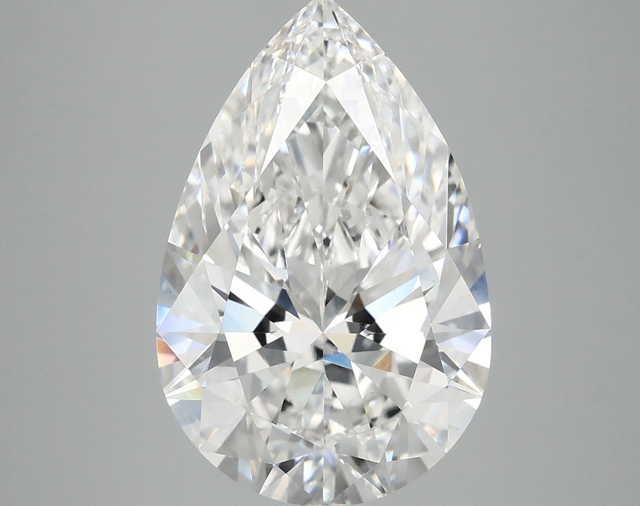5.36 ct. pear Lab Grown Diamond front image