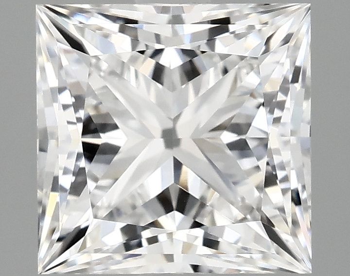 2.10 ct. princess Lab Grown Diamond front image