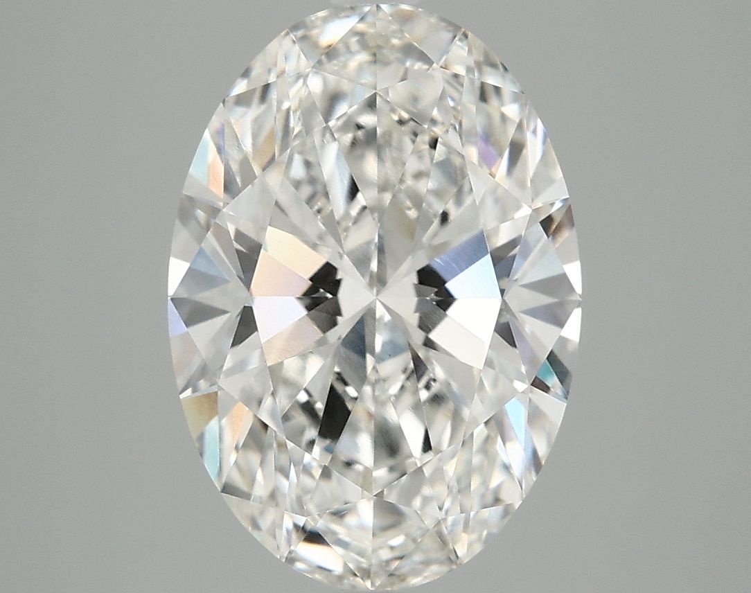 3.76 ct. oval Lab Grown Diamond front image
