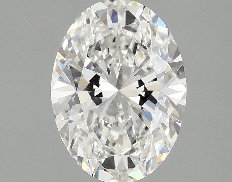 1.56 ct. oval Lab Grown Diamond front image