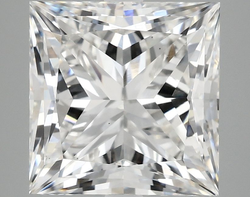 5.06 ct. princess Lab Grown Diamond front image