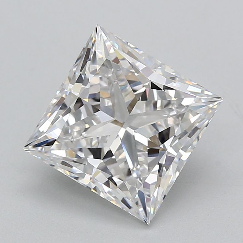 3.02 ct. princess Lab Grown Diamond front image