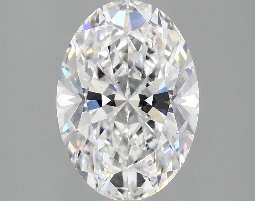 2.10 ct. oval Lab Grown Diamond front image