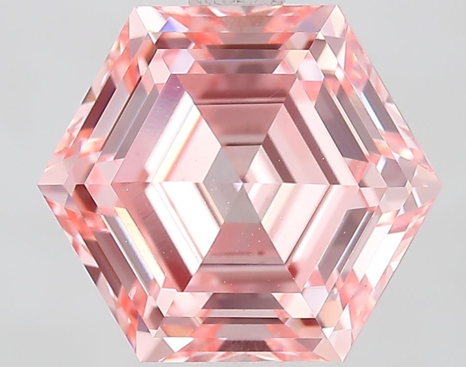 2.73 ct lab-grown Hexagonal Diamond