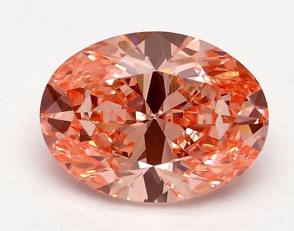 2.01 ct. oval Lab Grown Diamond front image