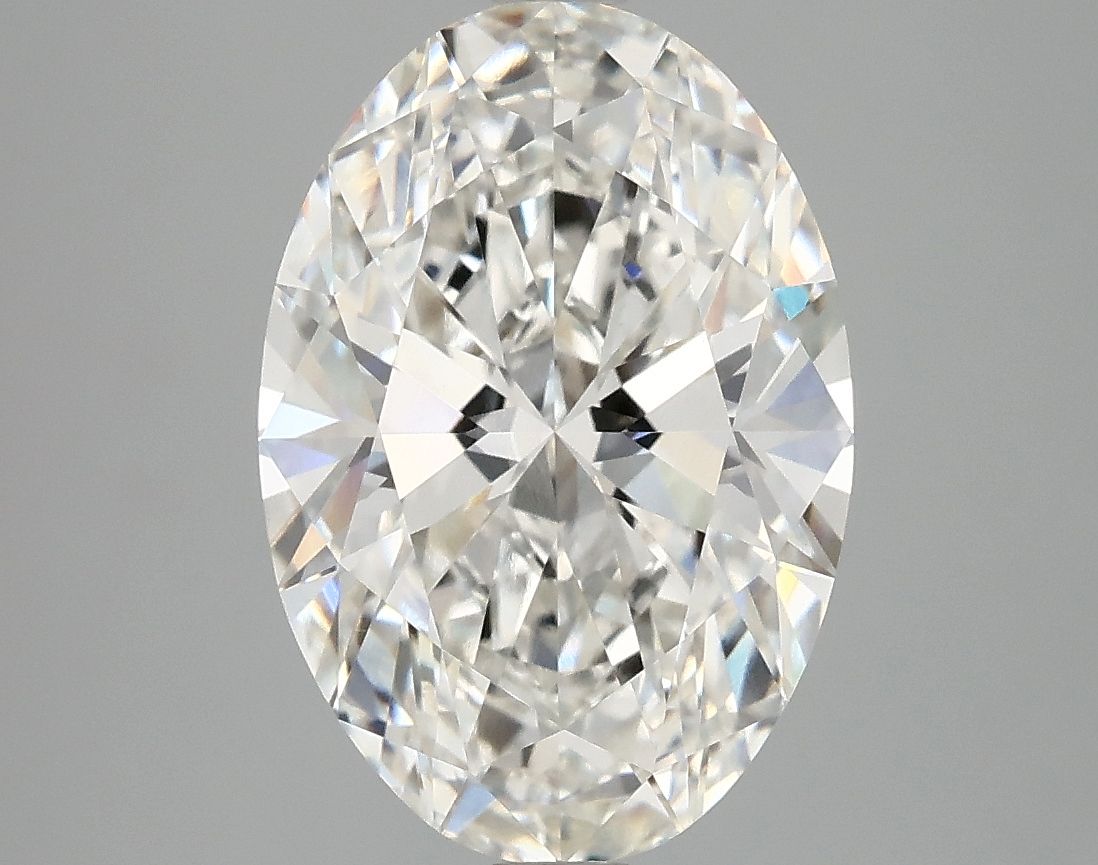 3.87 ct. oval Lab Grown Diamond front image