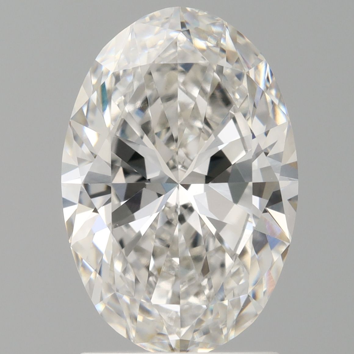 2.01 ct. oval Lab Grown Diamond front image