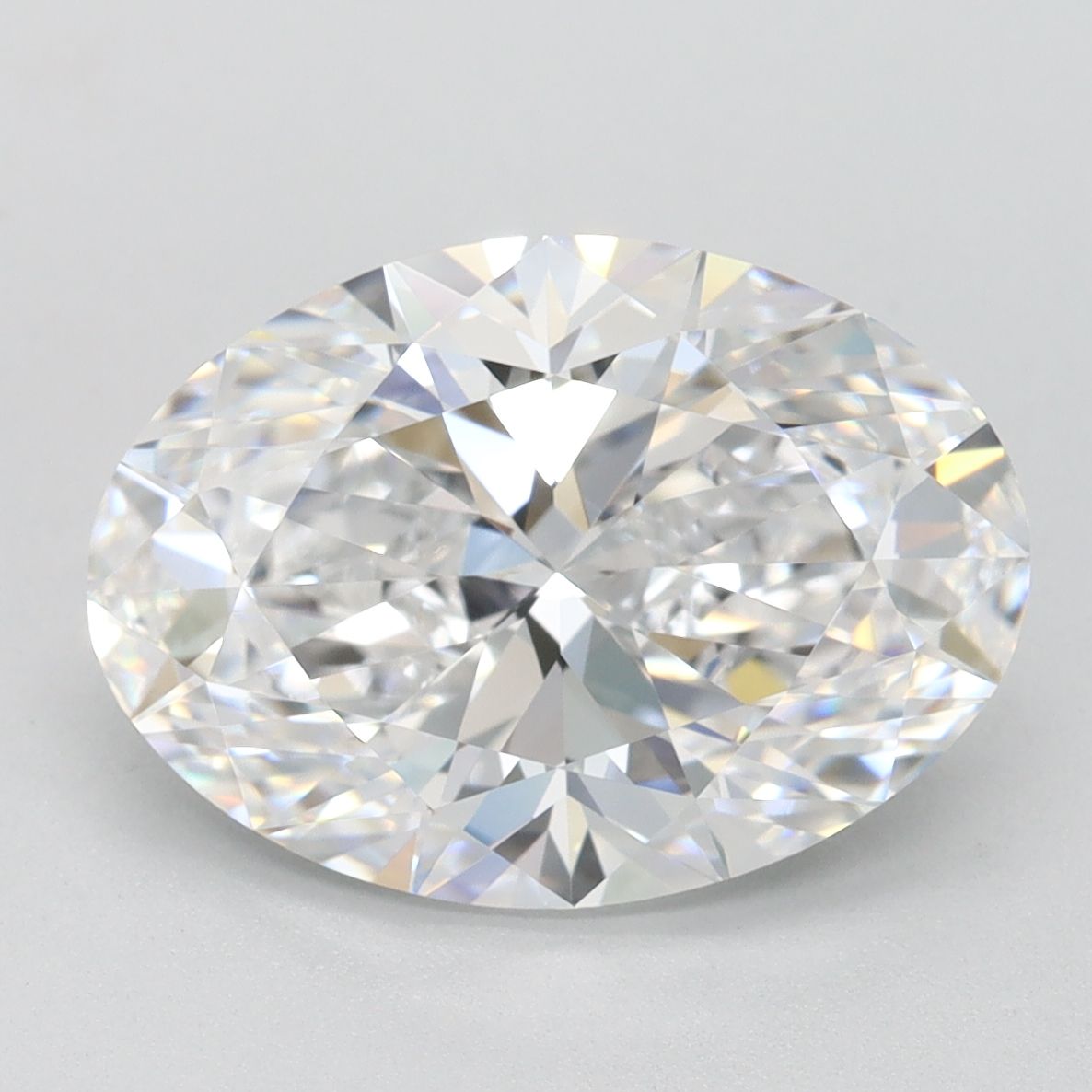 3.55 ct. oval Lab Grown Diamond front image