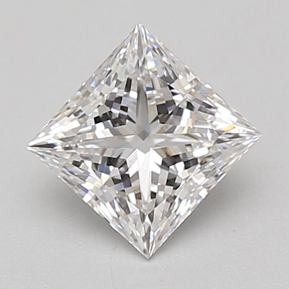 1.1 ct lab-grown Princess Diamond