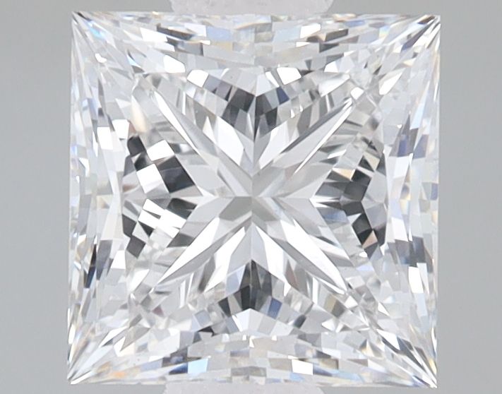 2.07 ct. princess Lab Grown Diamond front image