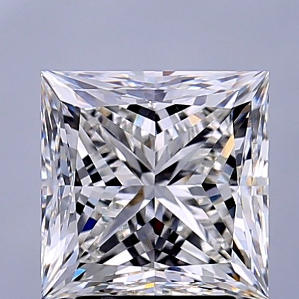 3.24 ct. princess Lab Grown Diamond front image