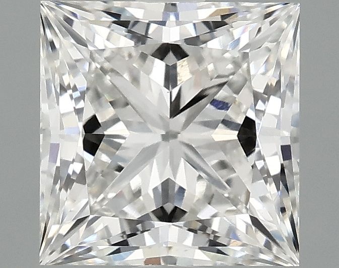 2.10 ct. princess Lab Grown Diamond front image