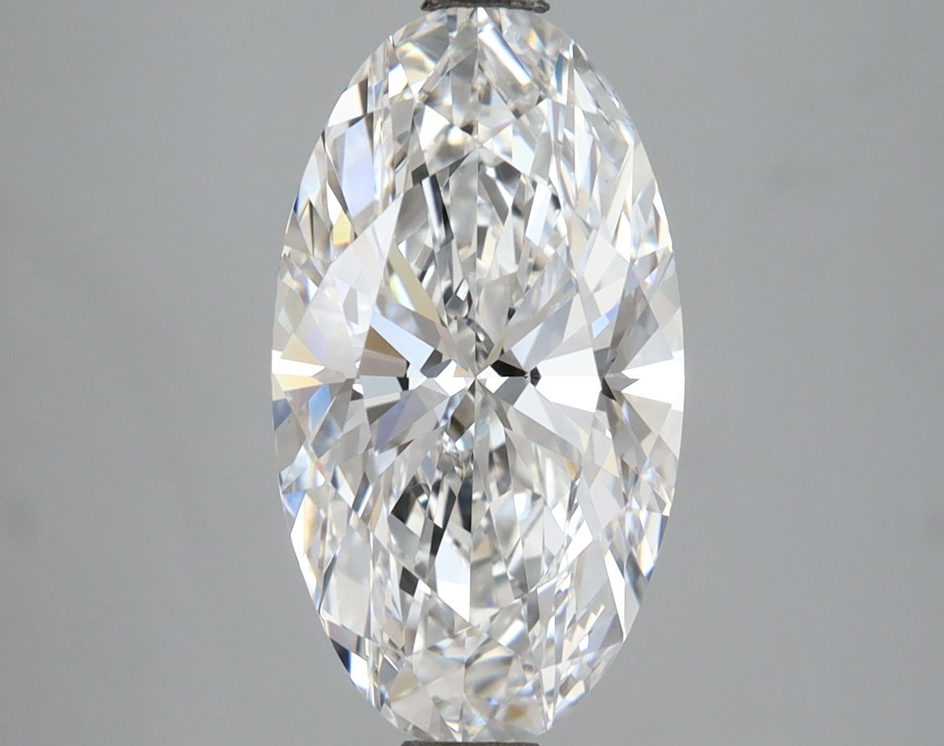 3.75 ct. oval Lab Grown Diamond front image