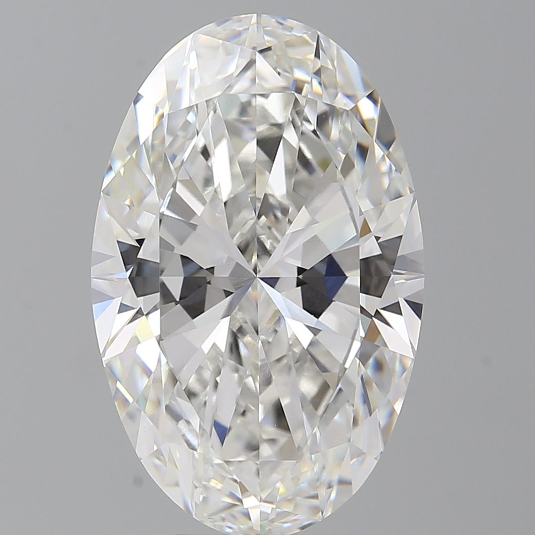 9.55 ct. oval Lab Grown Diamond front image