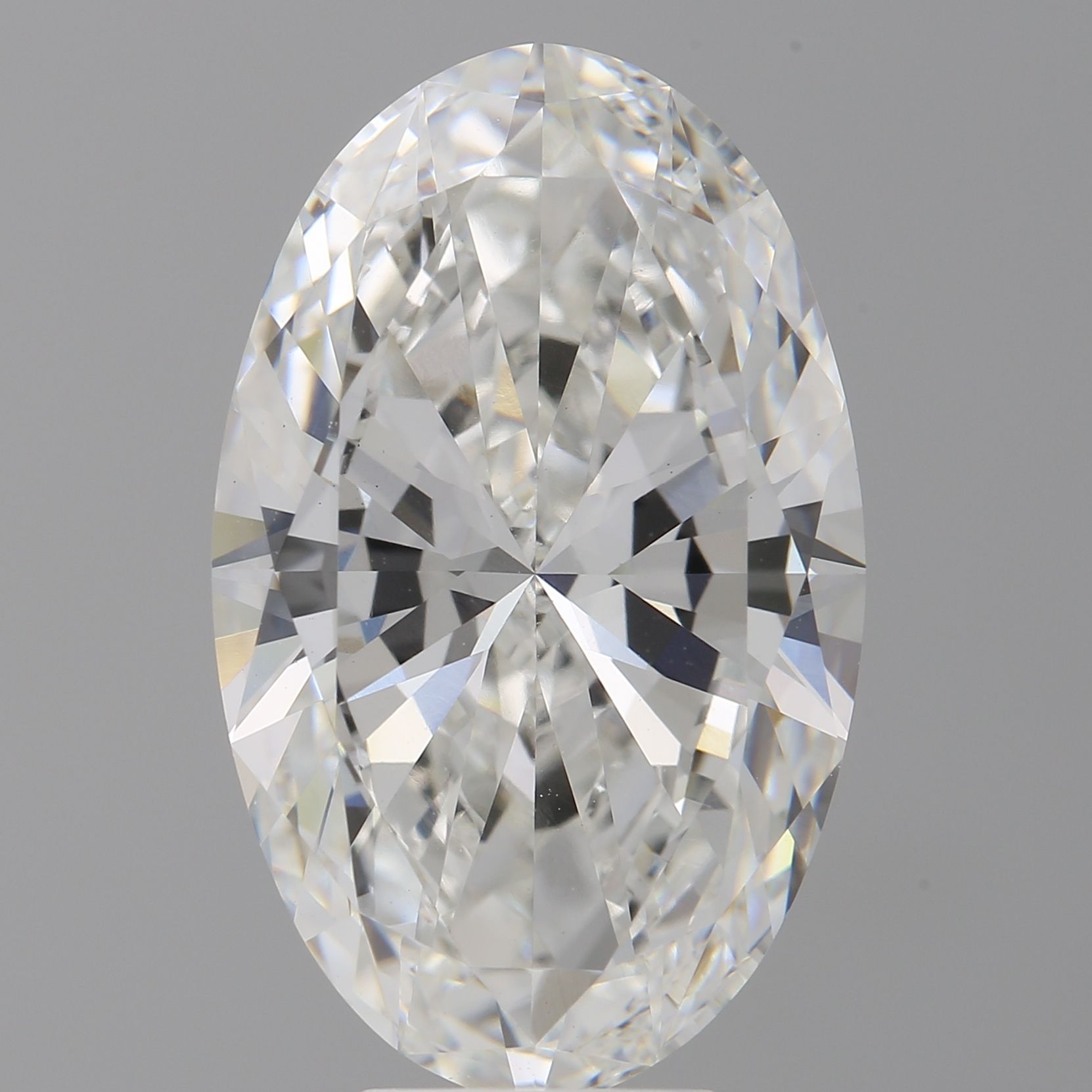 7.51 ct. oval Lab Grown Diamond front image