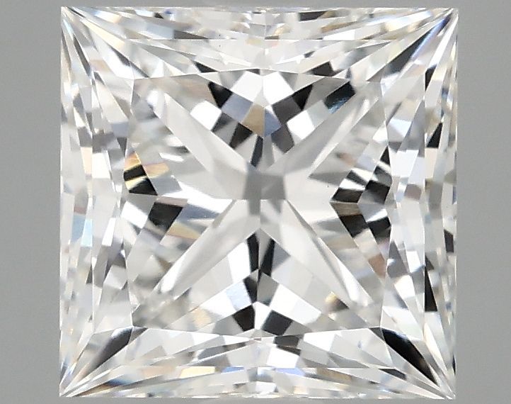 2.10 ct. princess Lab Grown Diamond front image