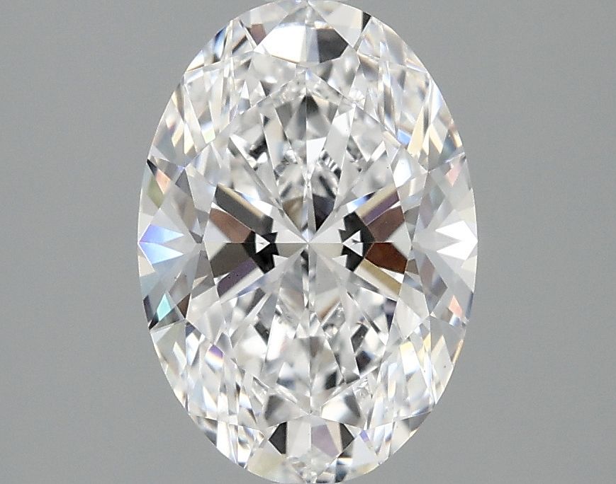 2.10 ct. oval Lab Grown Diamond front image