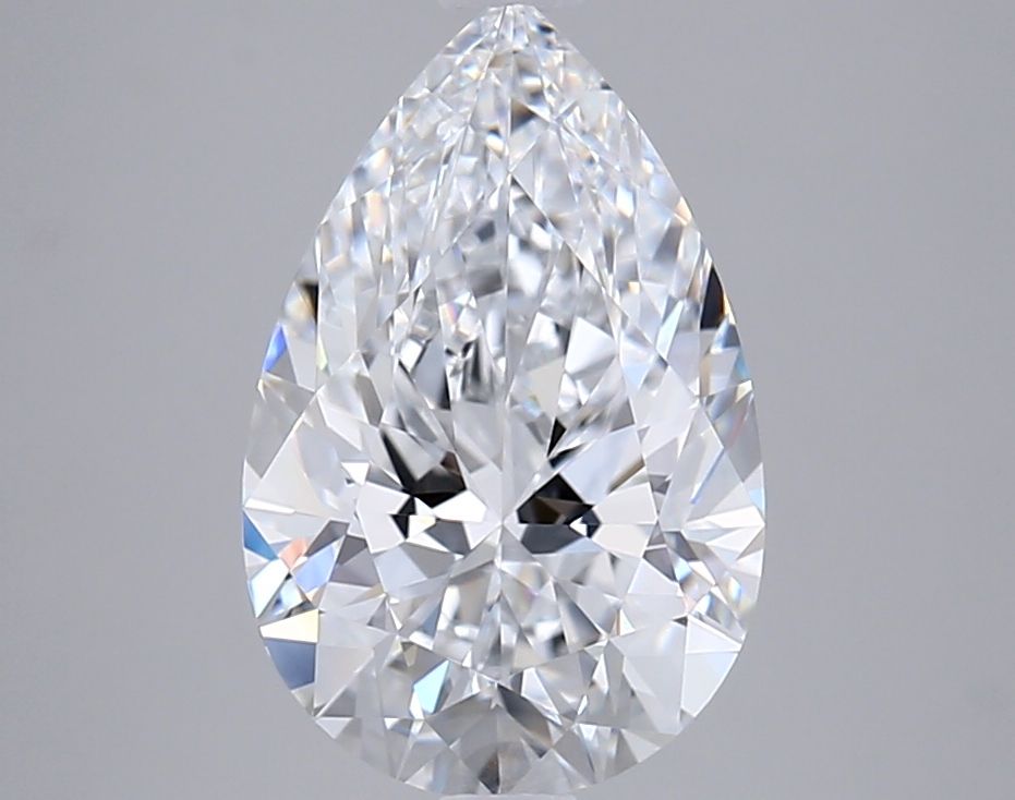 3.02 ct. pear Lab Grown Diamond front image