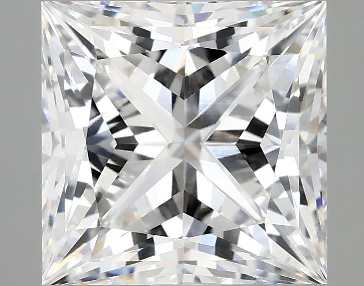 4.08 ct. princess Lab Grown Diamond front image