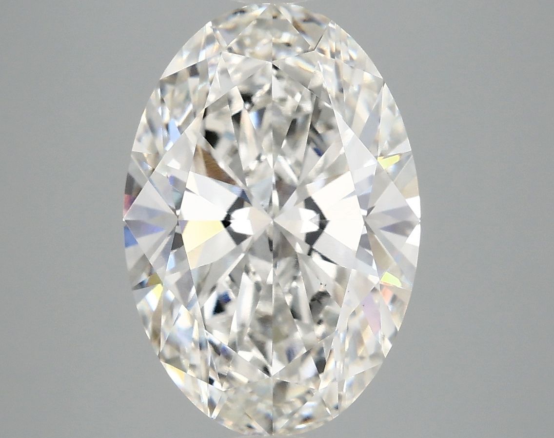 4.04 ct. oval Lab Grown Diamond front image