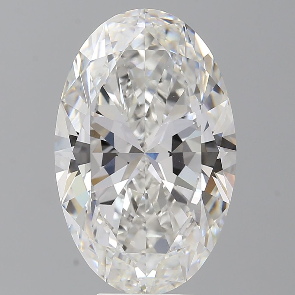 8.01 ct. oval Lab Grown Diamond front image