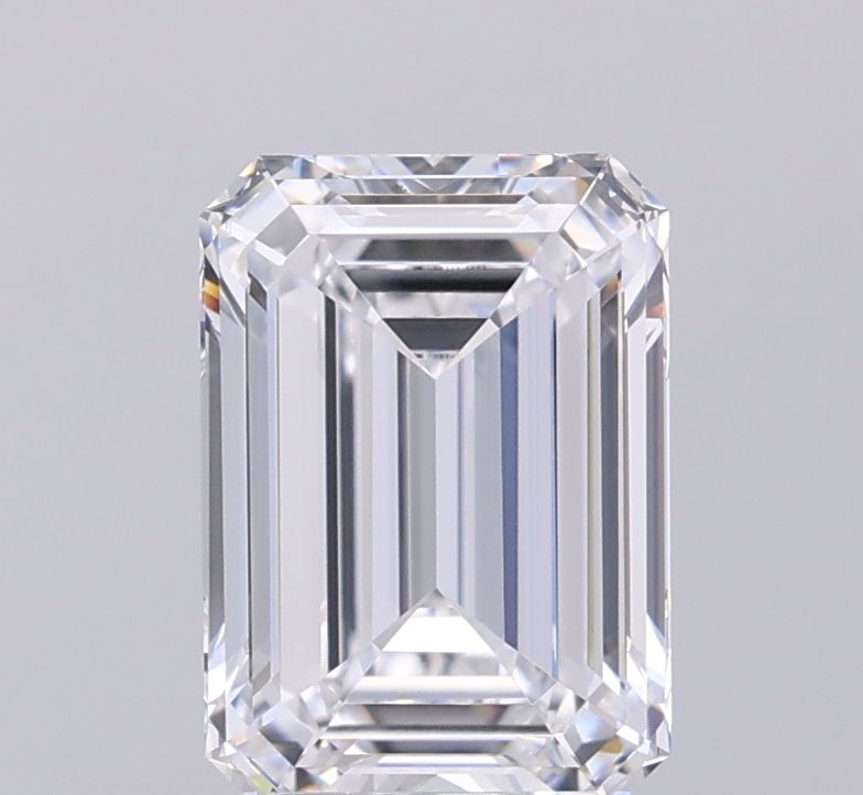2.58 ct. emerald Lab Grown Diamond front image