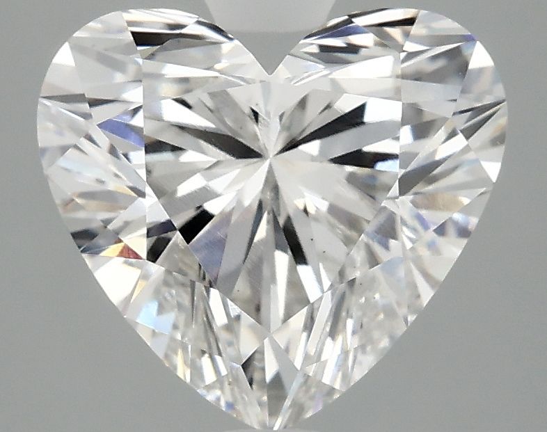 3.08 carat f VS1 EX Cut IGI heart diamond