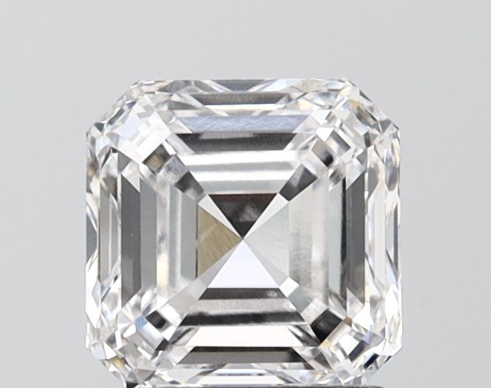 1.84 carat e VVS2 EX Cut IGI asscher diamond