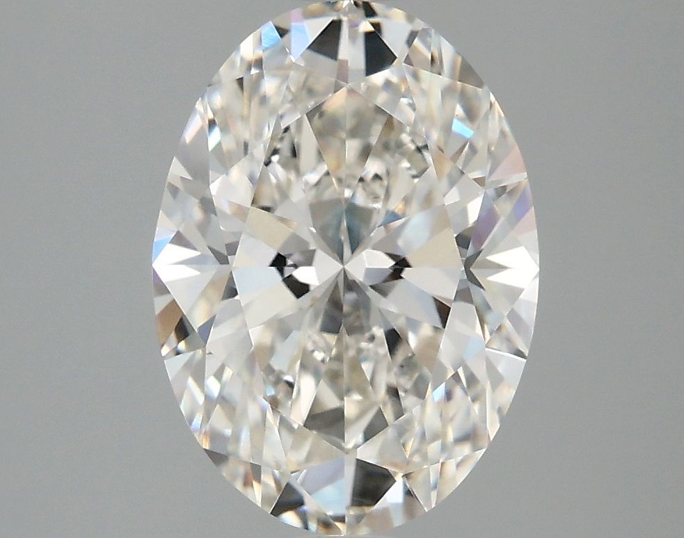 3.02 ct. oval Lab Grown Diamond front image