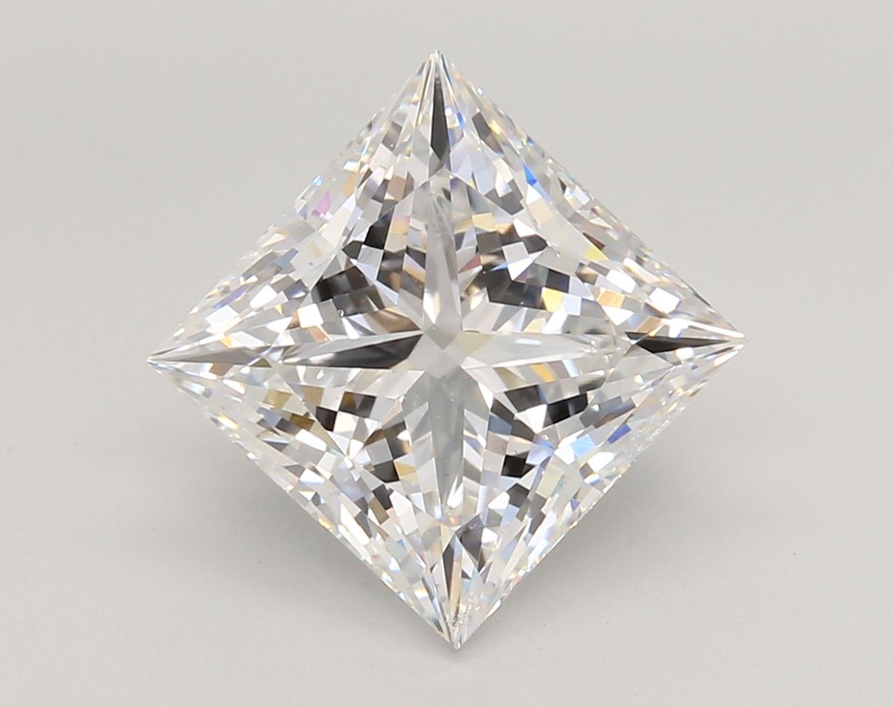 5.07 ct. princess Lab Grown Diamond front image