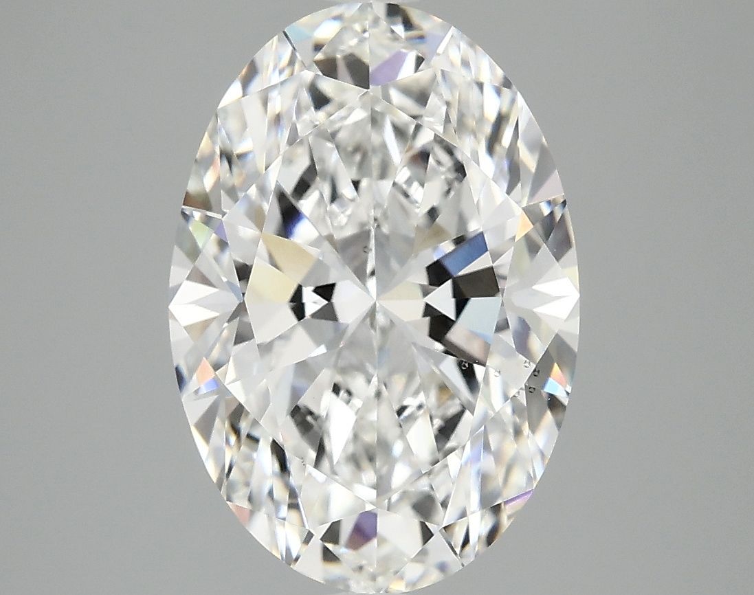 4.03 ct. oval Lab Grown Diamond front image