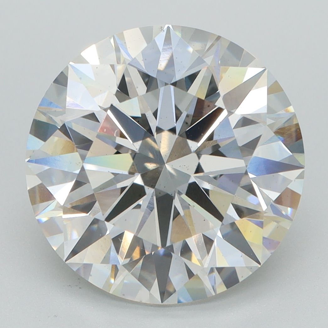 6.02 ct. round Lab Grown Diamond front image