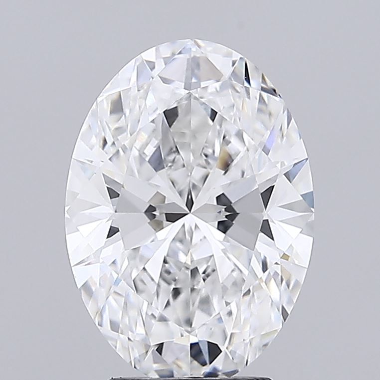 3.82 ct. oval Lab Grown Diamond front image