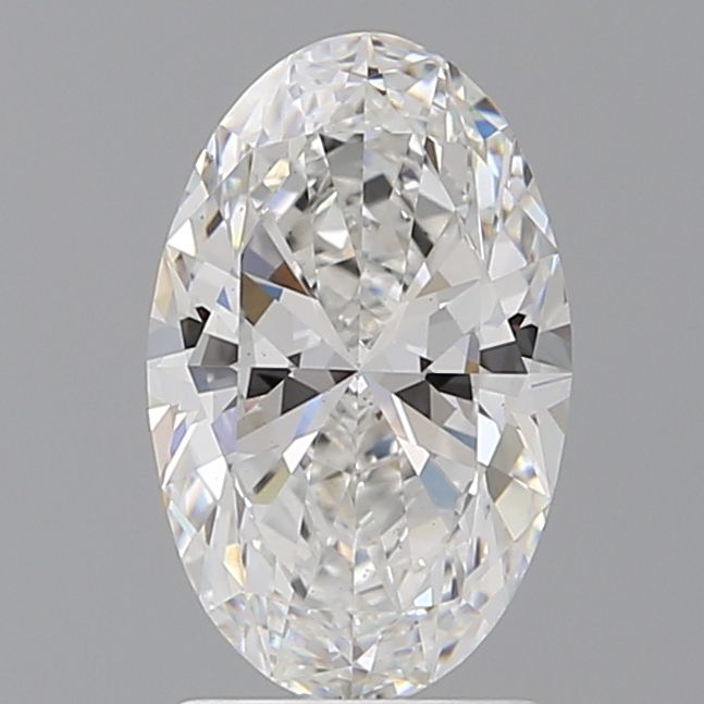 2.08 ct. oval Lab Grown Diamond front image
