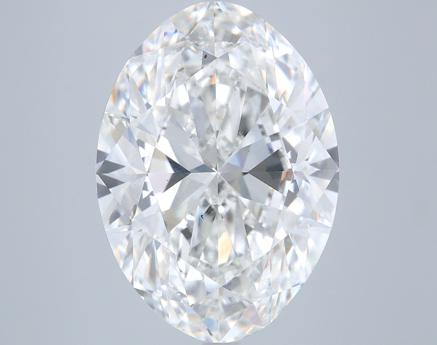 9.00 ct. oval Lab Grown Diamond front image