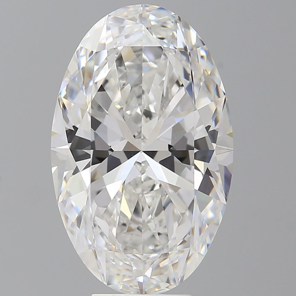 7.59 ct. oval Lab Grown Diamond front image