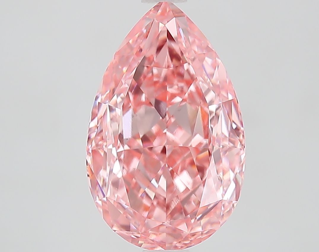 3.72 ct. pear Lab Grown Diamond front image
