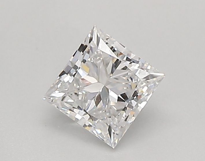 0.52 ct lab-grown Princess Diamond