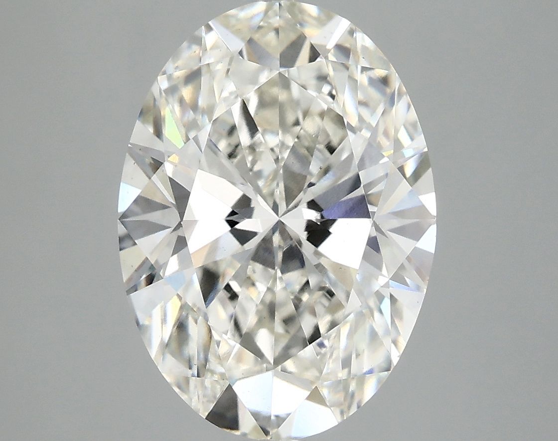 3.89 ct. oval Lab Grown Diamond front image