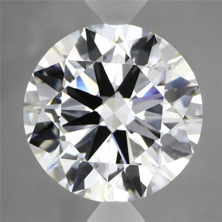 6.04 ct. round Lab Grown Diamond front image
