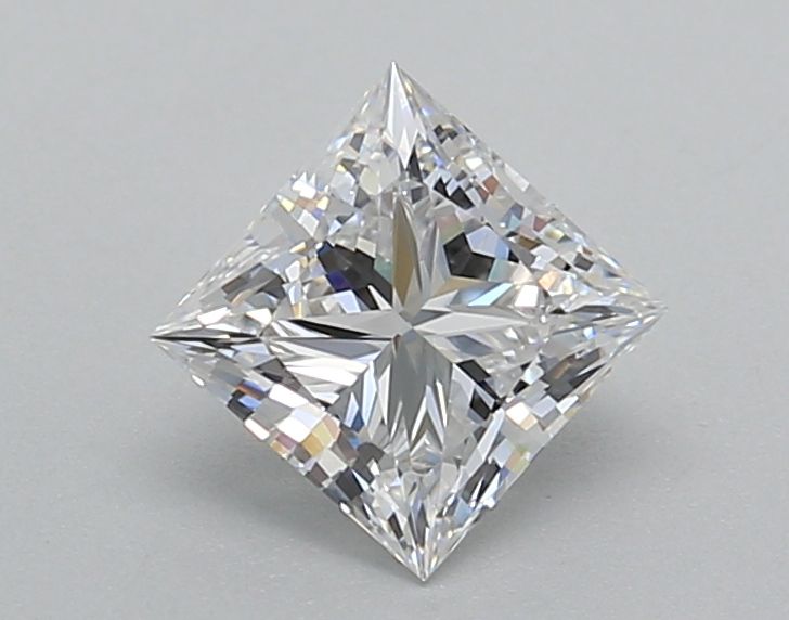 1 ct lab-grown Princess Diamond