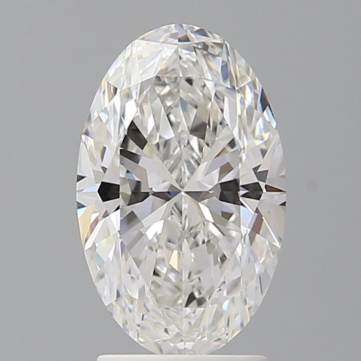 2.55 ct. oval Lab Grown Diamond front image