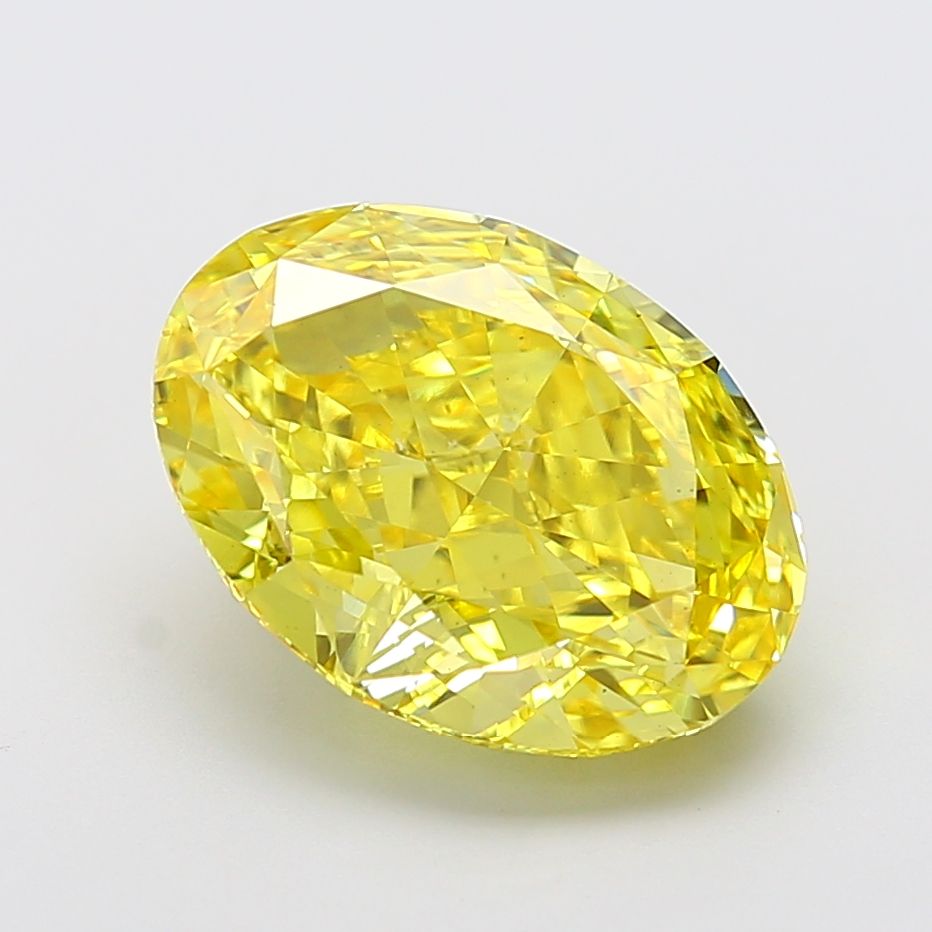 8.03 ct. oval Lab Grown Diamond front image