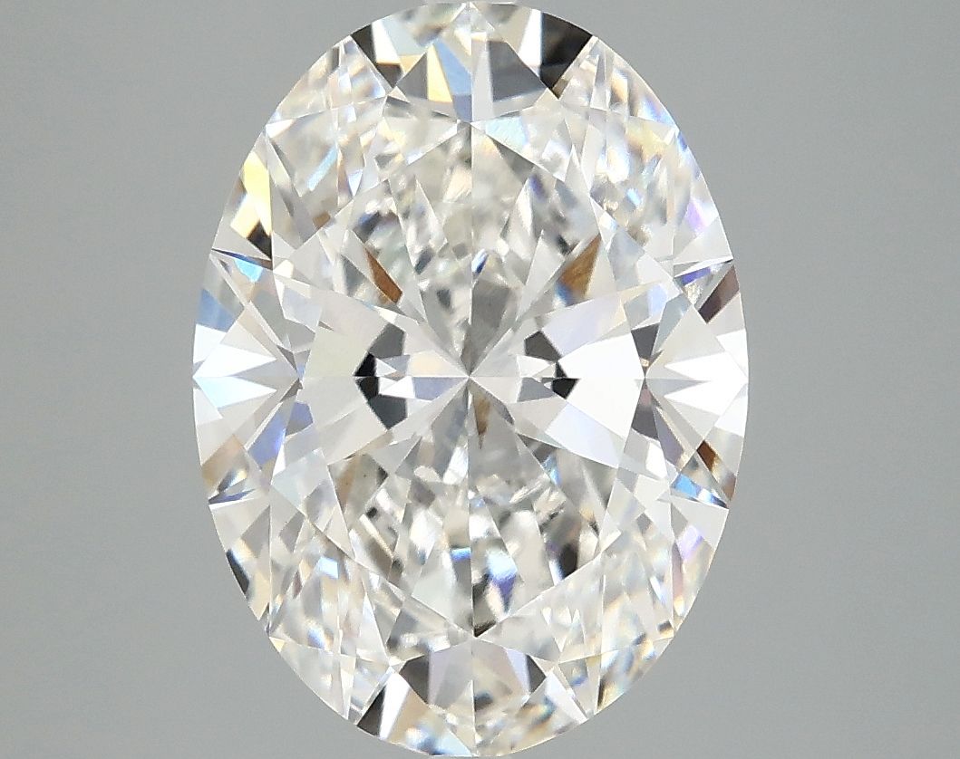 3.80 ct. oval Lab Grown Diamond front image