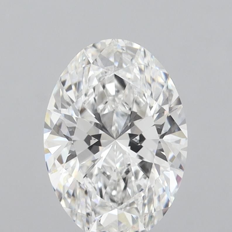 2.58 ct. oval Lab Grown Diamond front image