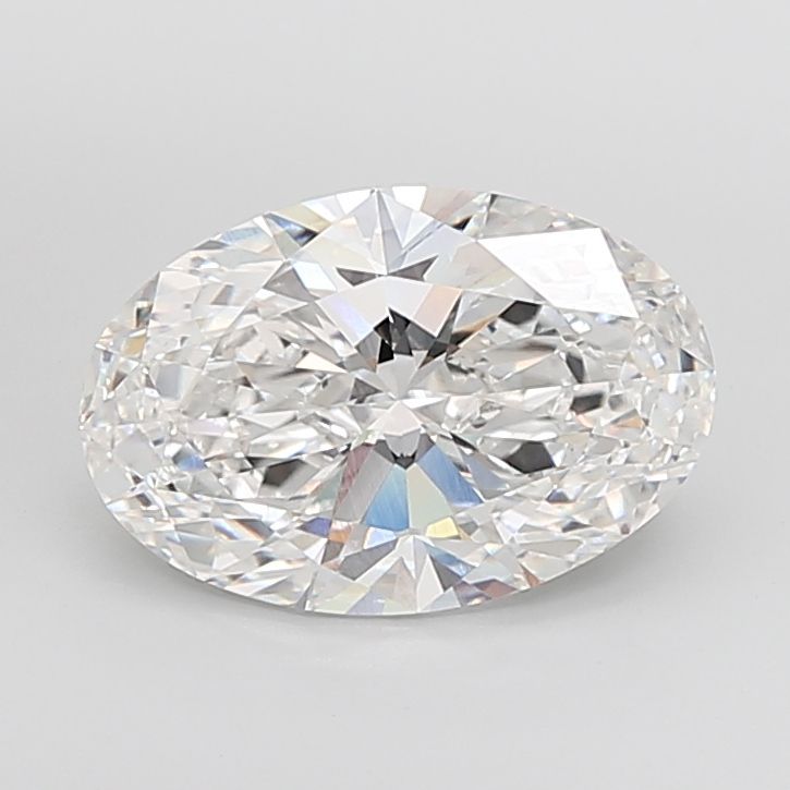 8.05 ct. oval Lab Grown Diamond front image